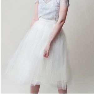 NWOT Alexandra Grecco Gretta Tulle skirt 30”
